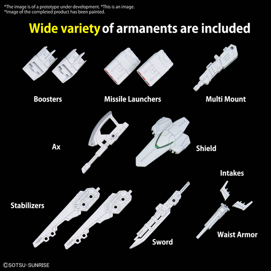 OPTION PARTS SET GUNPLA 13 (GUNPLA BATTLE ARM ARMS)-4573102674296
