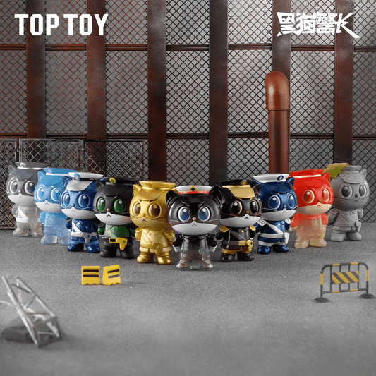 Mr.black Peace Squad Series Figures Blind Box