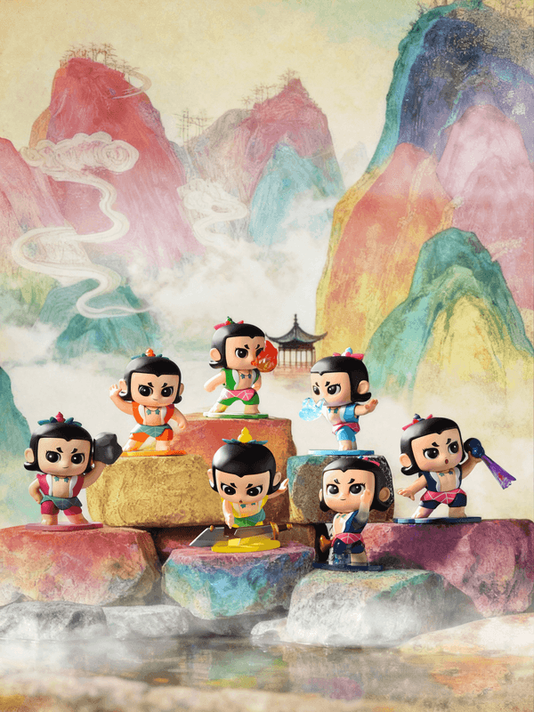 Calabash Brothers Mystic Powers Series Figures Blind Box