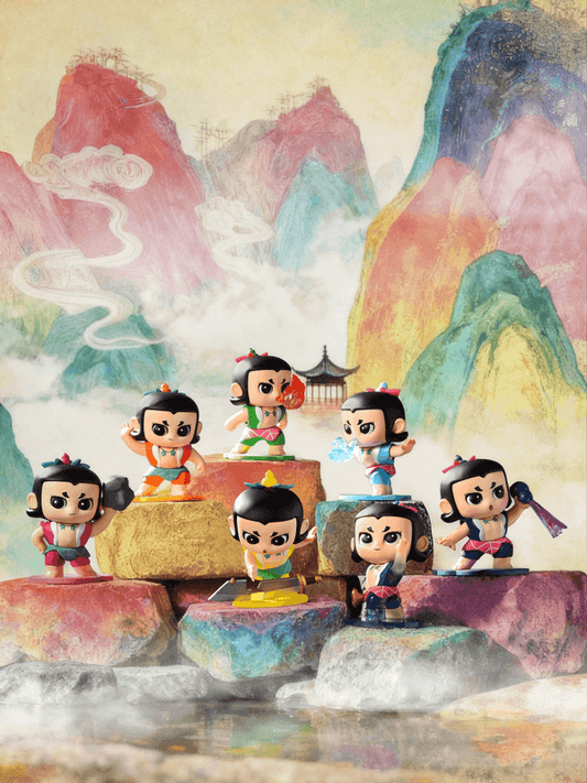 Calabash Brothers Mystic Powers Series Figures Blind Box