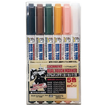 Gundam Marker Real Touch Marker Set #02 (GMS113)