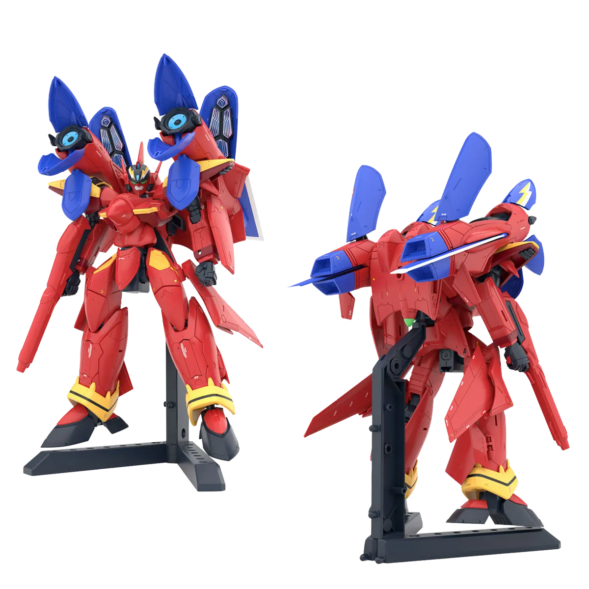 HG 1/100 VF-19 Custom Fire Valkyrie with Sound Booster Water Decals, view 3