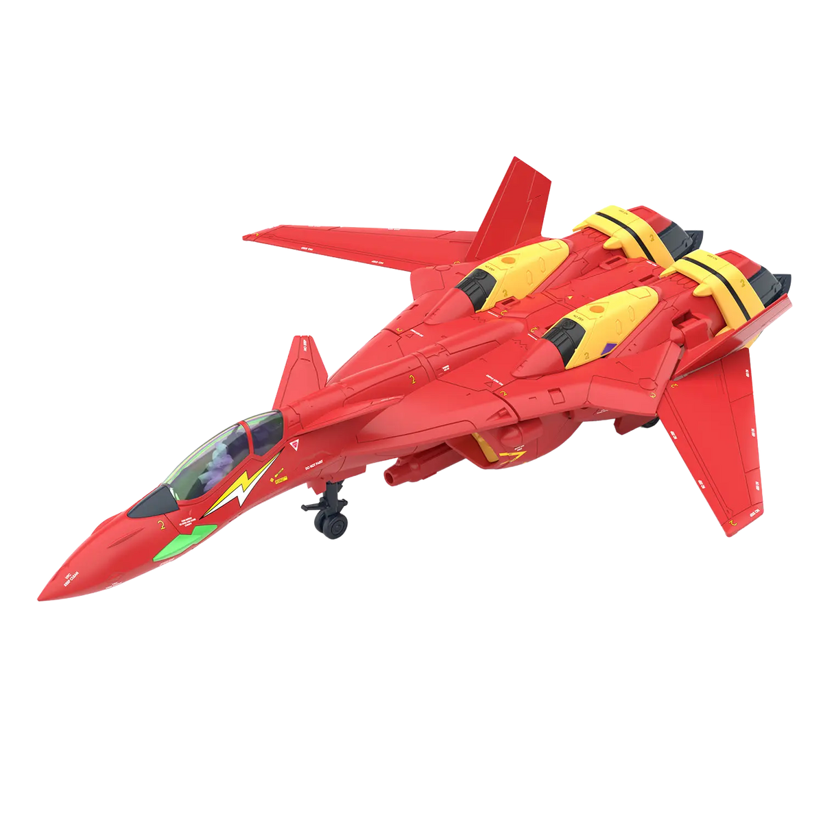 HG 1/100 VF-19 Custom Fire Valkyrie with Sound Booster Water Decals, view 6