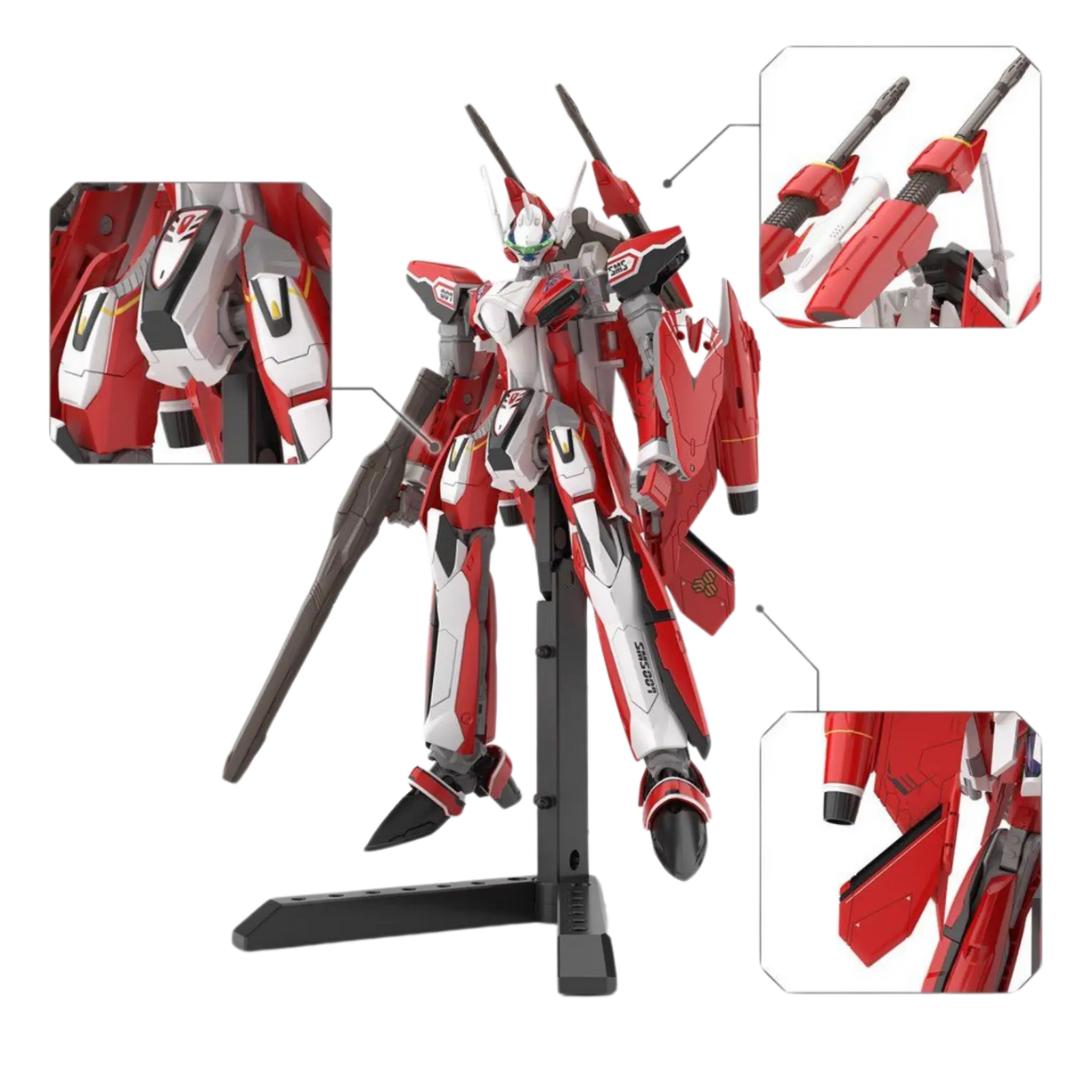 HG 1/100 YF-29 Durandal Valkyrie (Alto Saotome Use) Water-Slide Decals, view 4