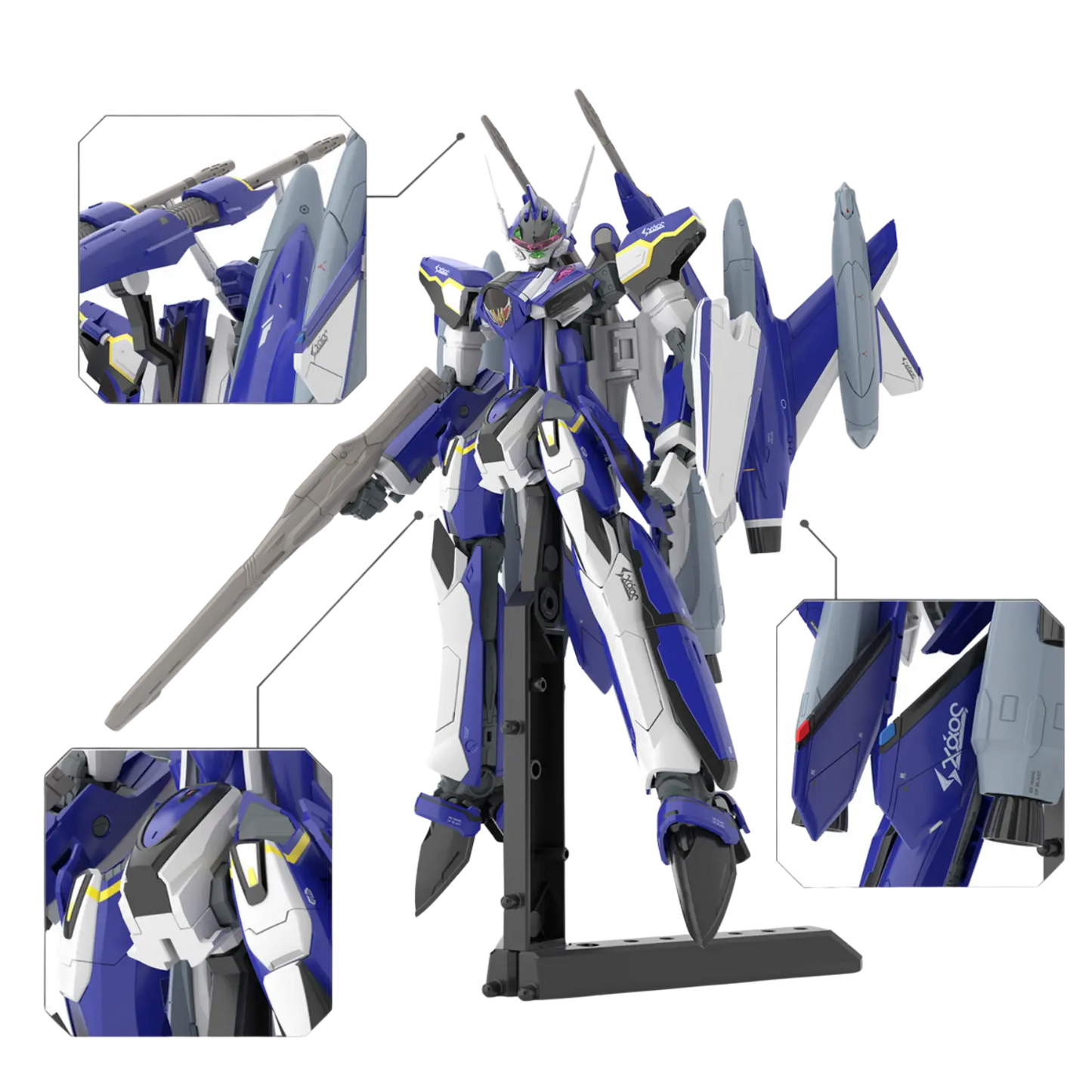 HG 1/100 YF-29 Durandal Valkyrie (Maximilian Jenius Use) Full Set Pack Water Decals