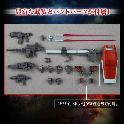 HG 1/144 RGM-79 GM (Shoulder Cannon/Missile Pod Equipment)