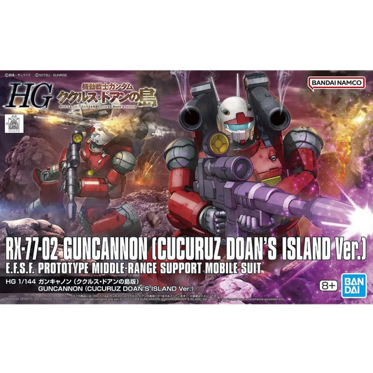 HG 1/144 RX-77-02 Guncannon (Cucuruz Doan's Island Ver.)