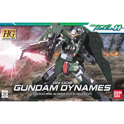 HG Gundam 00 1/144 #03 GN-002 Gundam Dynames