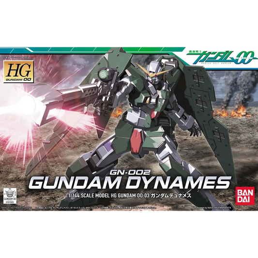 HG Gundam 00 1/144 #03 GN-002 Gundam Dynames