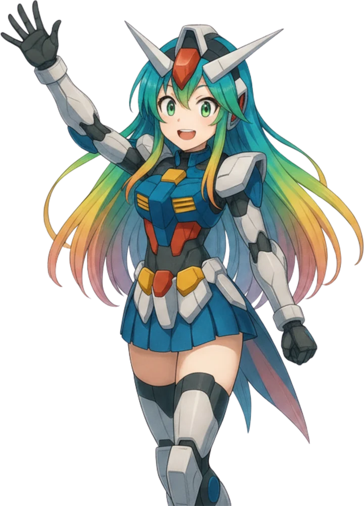 Mira-Chan waving