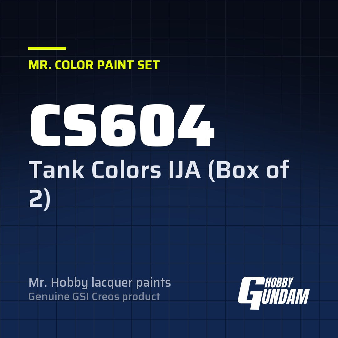 CS604 Tank Colors IJA (Box of 2)