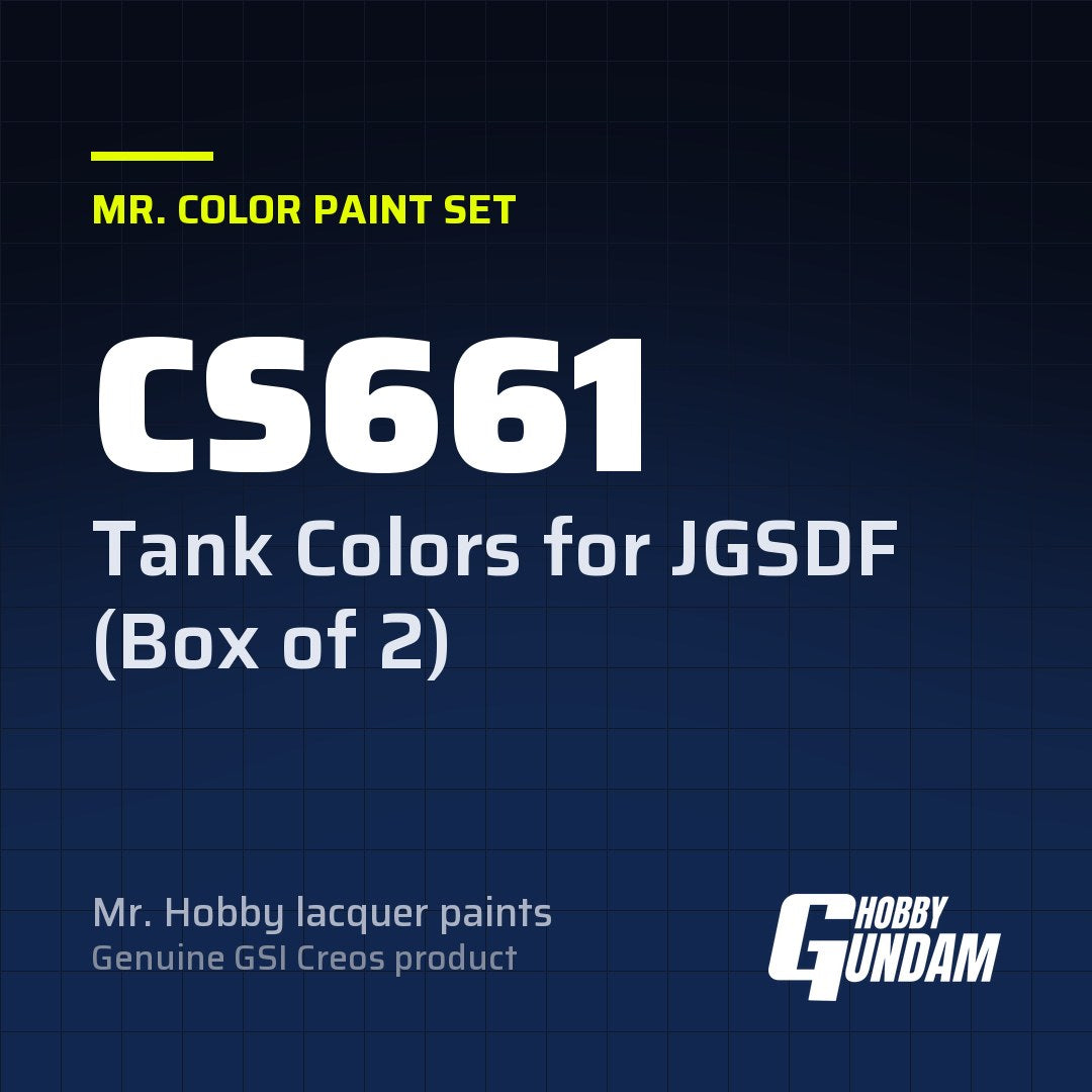 CS661 Tank Colors for JGSDF (Box of 2)
