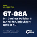 GT-08A Mr. Cordless Polisher II (Grinding Cloth Sheet) (Box of 48)