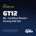GT12 Mr. Cordless Router - Strong File Set