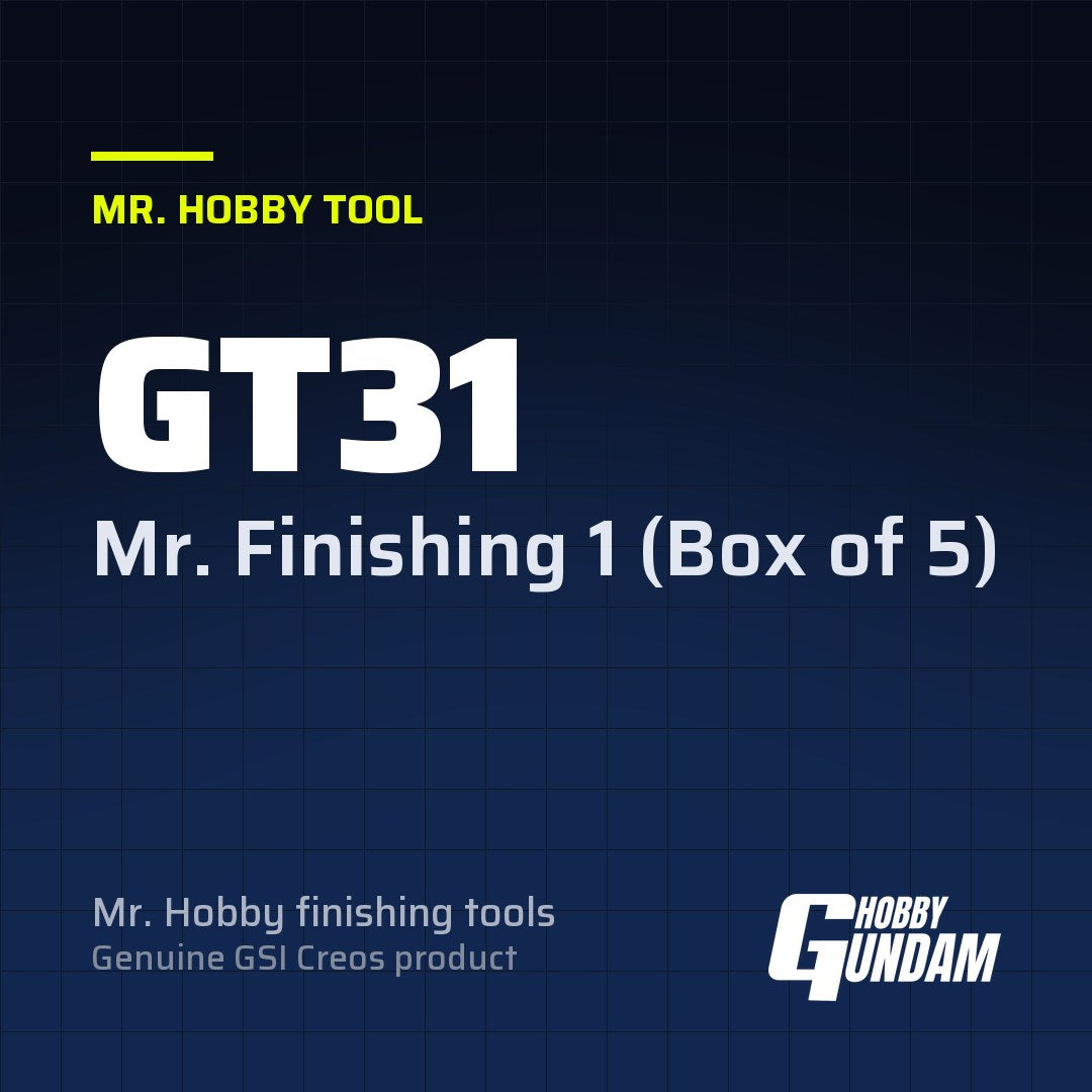 GT31 Mr. Finishing 1 (Box of 5)