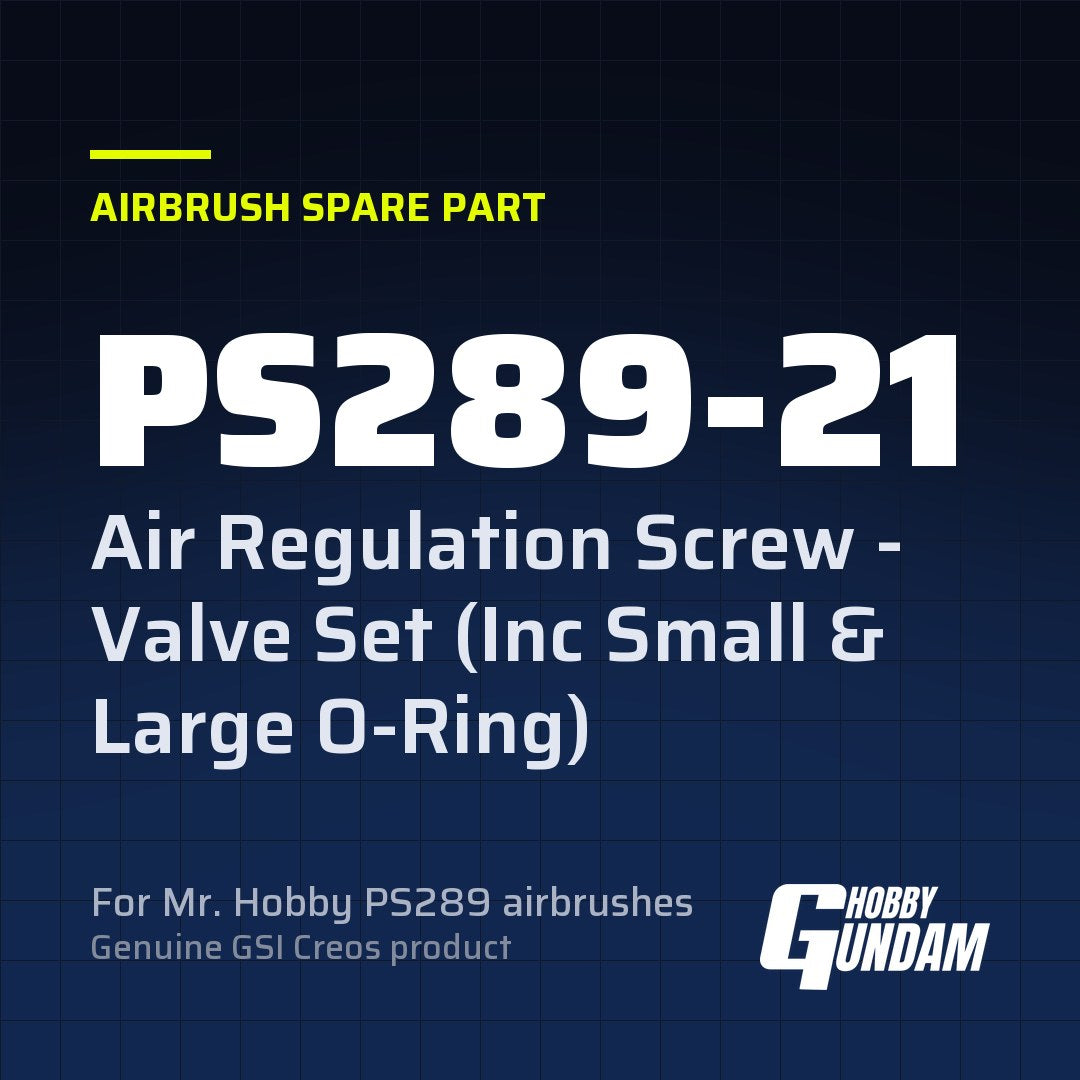 PS289-21 Air Regulation Screw - Valve Set (Inc Small & Large O-Ring)