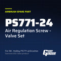 PS771-24 Air Regulation Screw - Valve Set