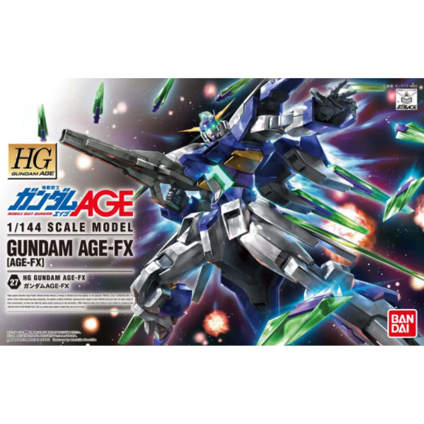 HGAGE 1/144 #27 Gundam AGE-FX