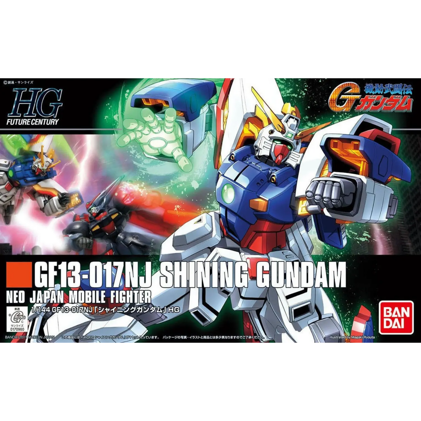 HGFC 1/144 #127 Shining Gundam