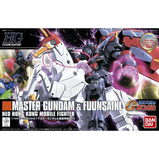 HGFC 1/144 #128 Master Gundam & Fuunsaiki