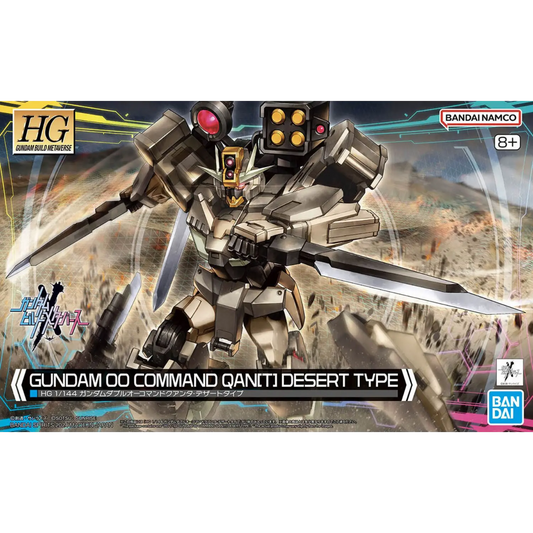 HGGBM 1/144 #10 Gundam 00 Command Qan[T] (Desert Type)