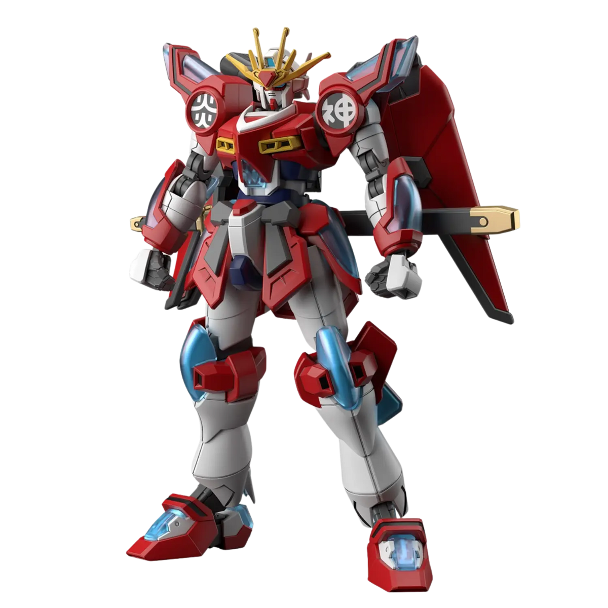 HGGBM 1/144 #4 Shin Burning Gundam, view 2