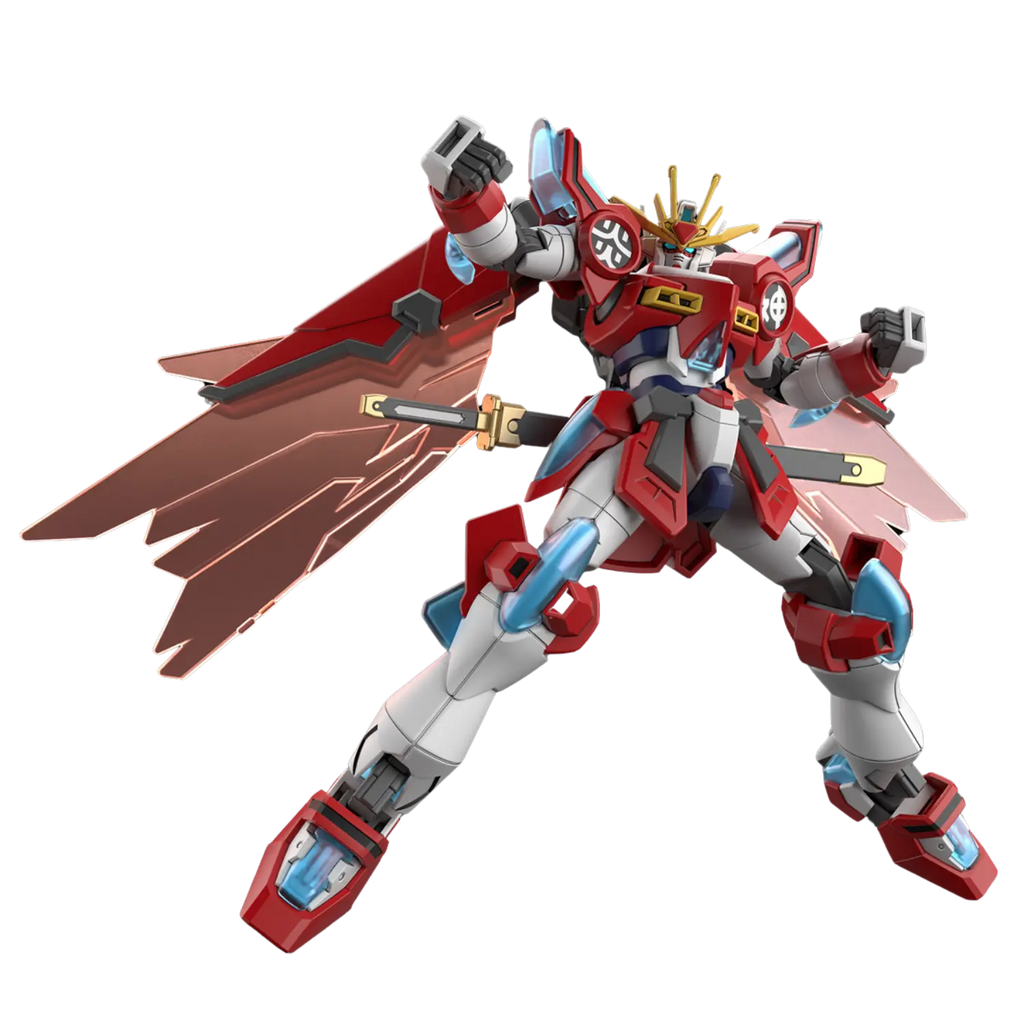 HGGBM 1/144 #4 Shin Burning Gundam, view 4