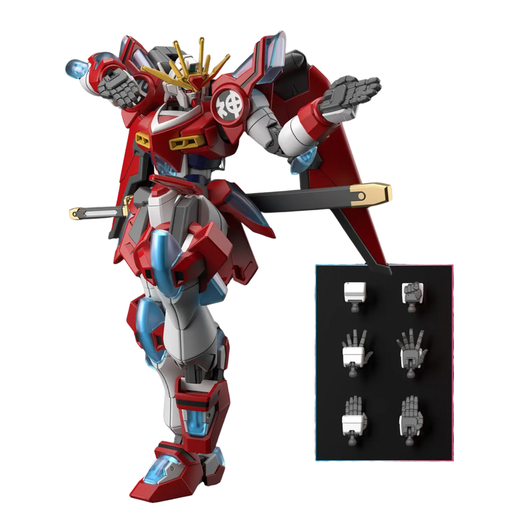 HGGBM 1/144 #4 Shin Burning Gundam, view 5