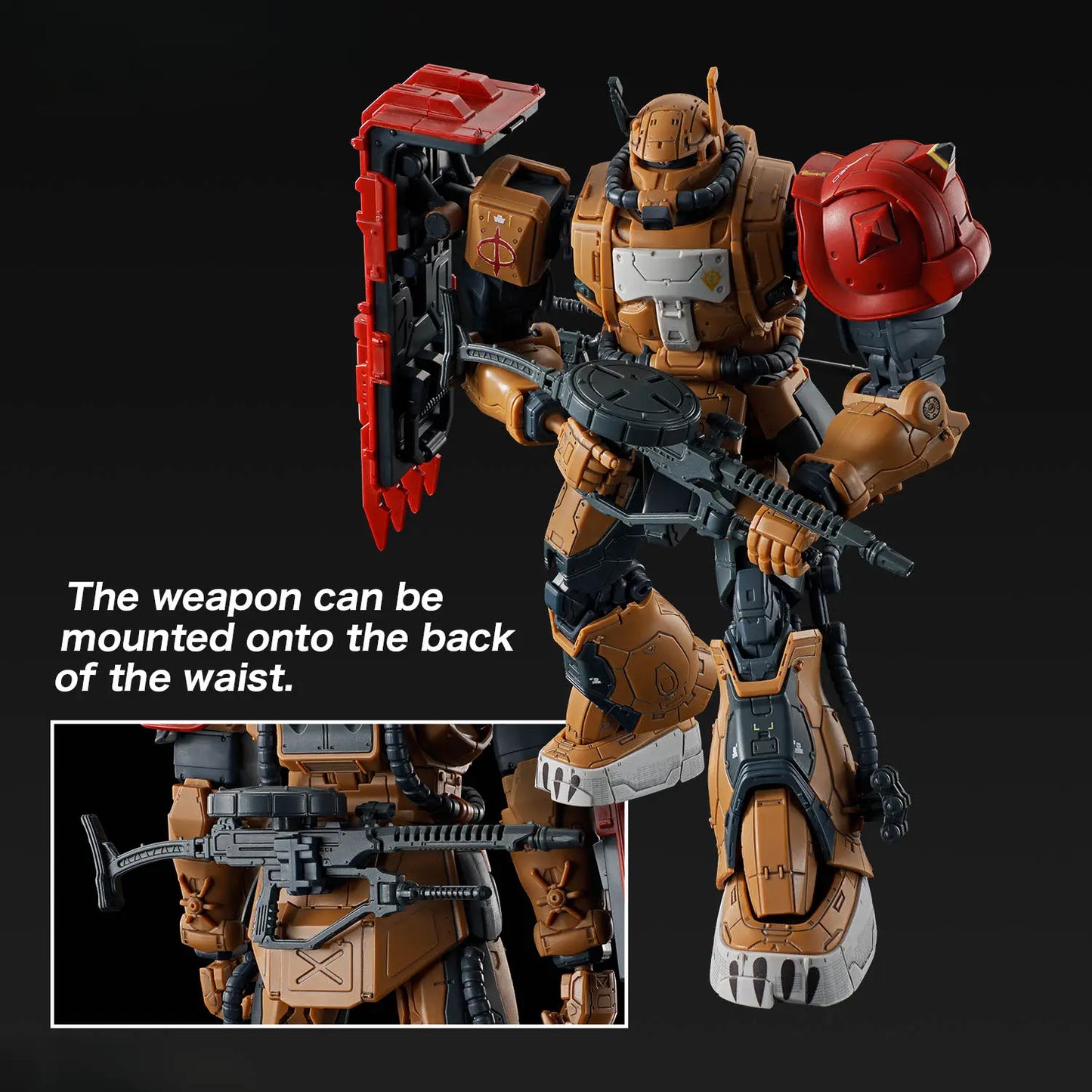 HGRFV 1/144 #255 MS-06F ZAKU Ⅱ F TYPE SOLARI