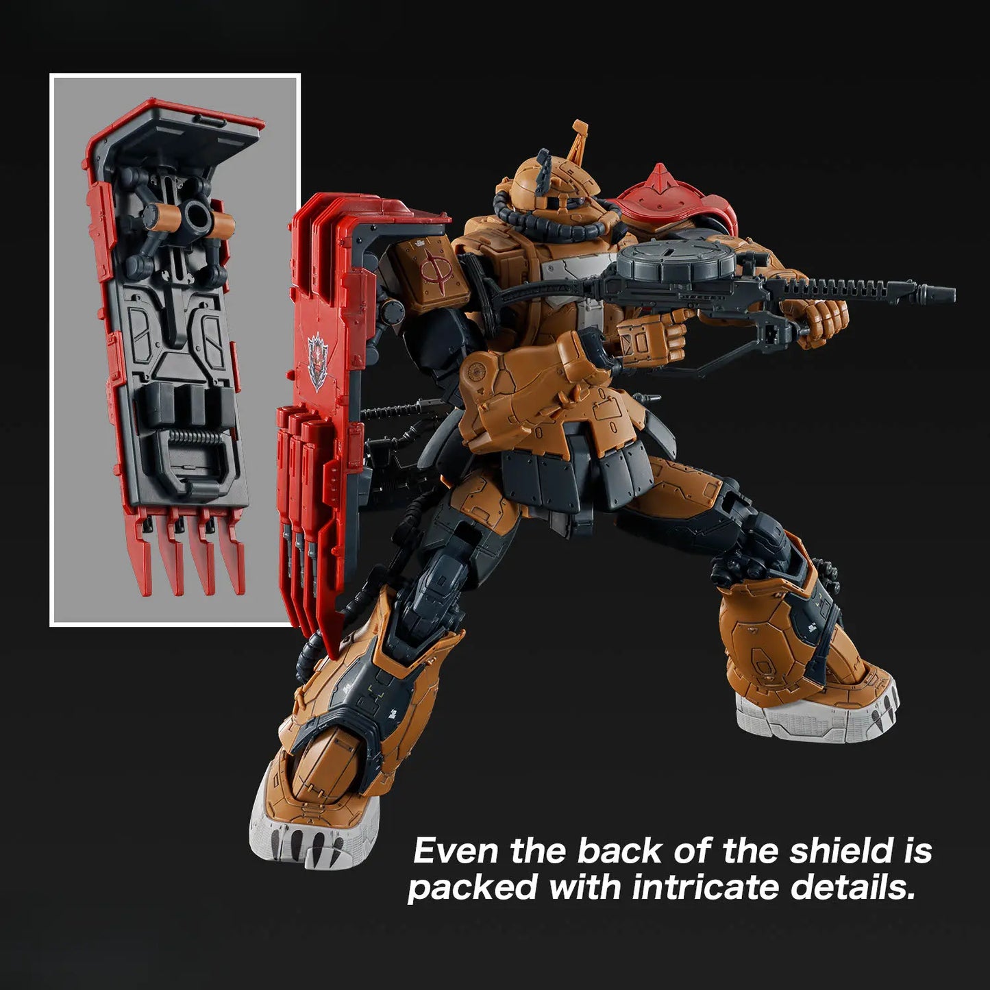 HGRFV 1/144 #255 MS-06F ZAKU Ⅱ F TYPE SOLARI