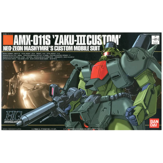 HGUC 1/144 #03 AMX-011S Zaku III Custom