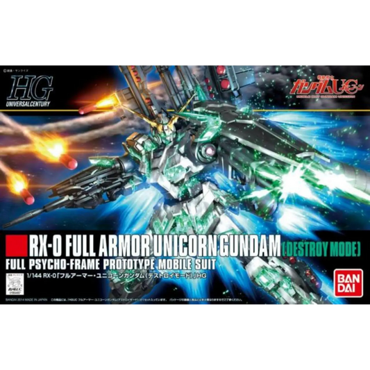 HGUC 1/144 #178 Full Armor Unicorn Gundam (Destroy Mode)