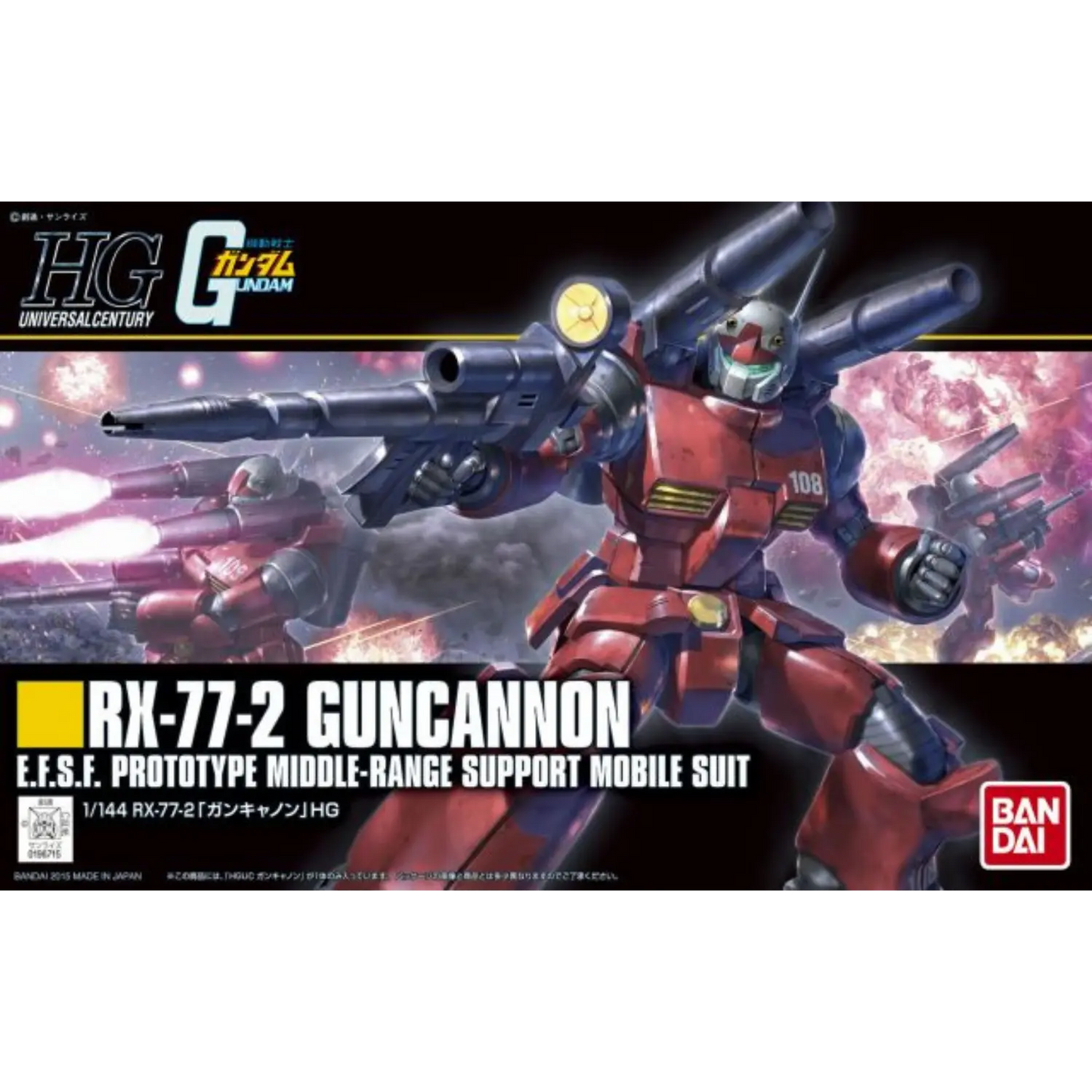 HGUC 1/144 #190 RX-77-2 Guncannon