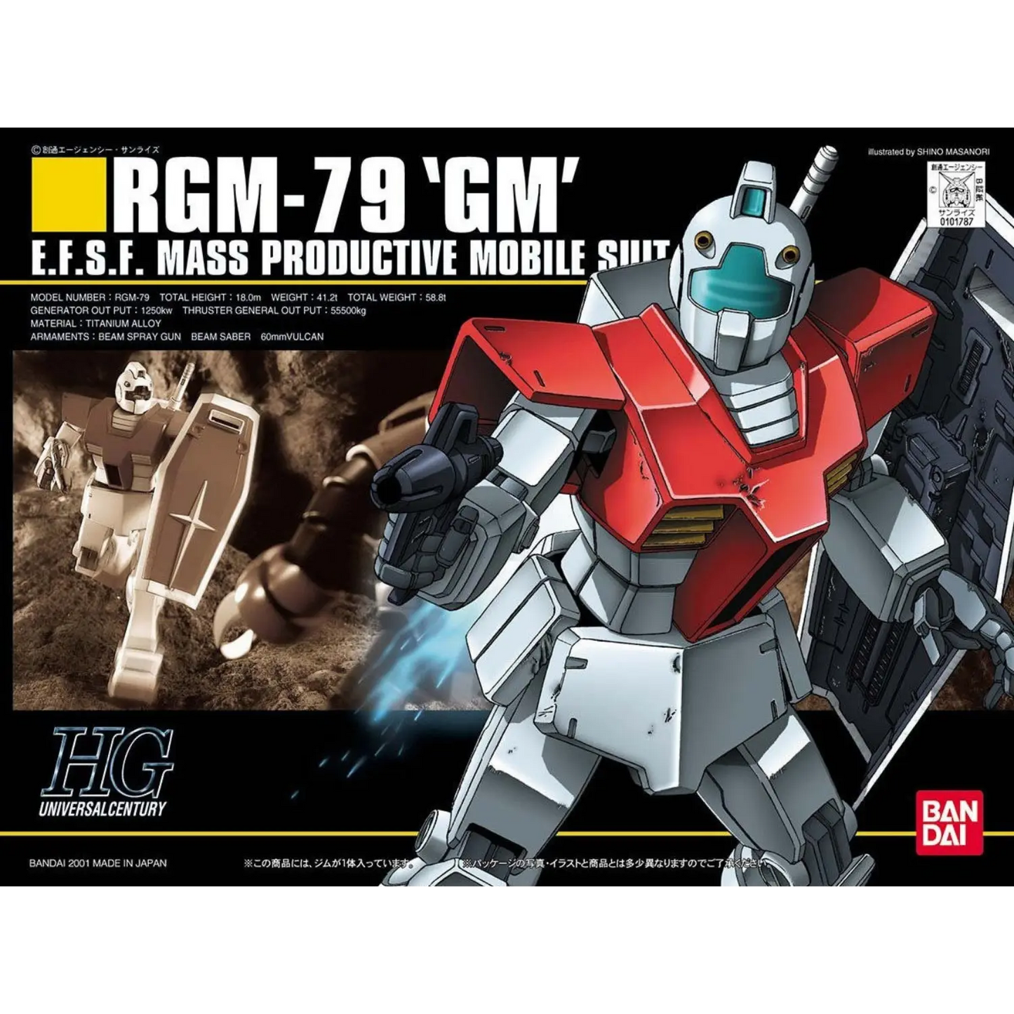 HGUC 1/144 #20 RGM-79 GM