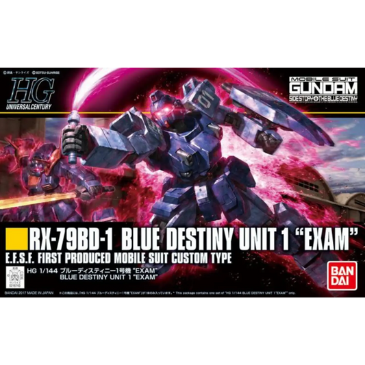 HGUC 1/144 #207 Blue Destiny Unit 1 EXAM