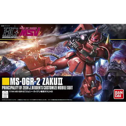 HGUC 1/144 #166 MS-06R-2 Zaku II (Johnny Ridden Custom)