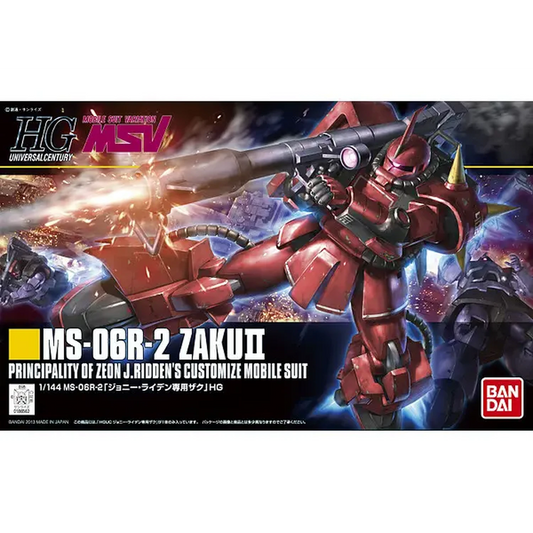 HGUC 1/144 #166 MS-06R-2 Zaku II (Johnny Ridden Custom)