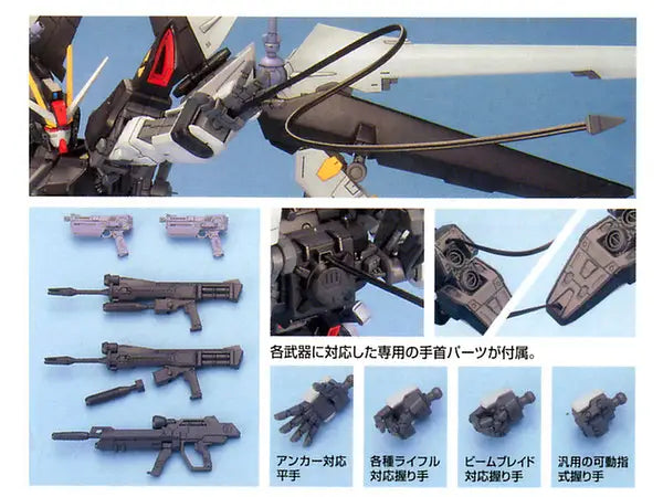 MG 1/100 GAT-X105E+AQM/E-X09S Strike Noir Gundam
