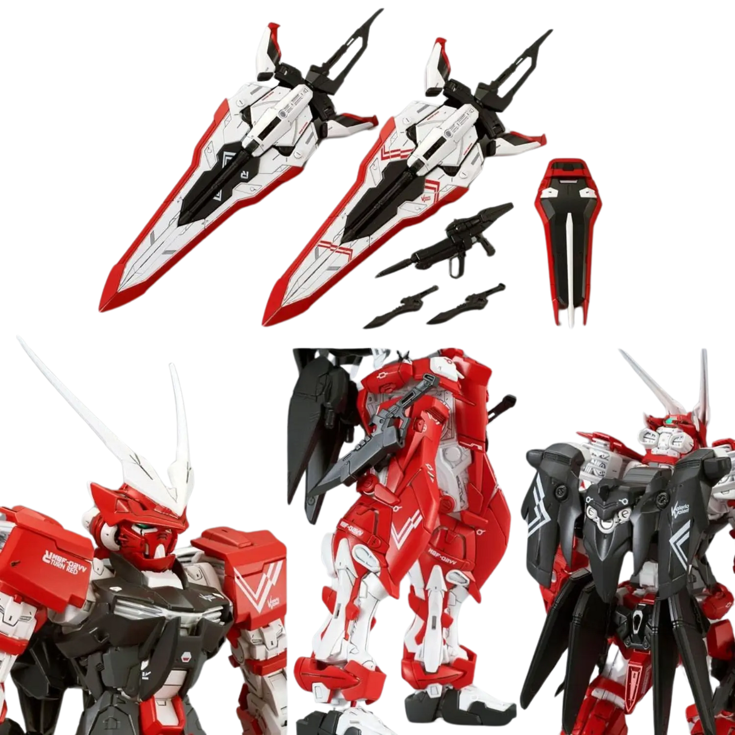 MG 1/100 MBF-02VV Gundam Astray Turn Red